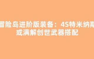 冒险岛进阶版装备：4S特米纳斯或满解创世武器搭配